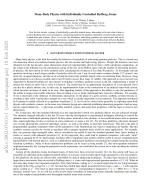 Many-Body Physics with Individually-Controlled Rydberg Atoms
