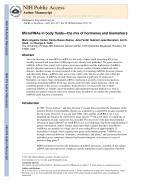 MicroRNAs in body fluids—the mix of hormones and biomarkers