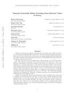 Towards Generalist Robot Learning from Internet Video: A Survey