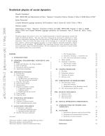 Statistical physics of social dynamics
