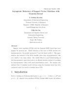 Asymptotic Behaviors of Support Vector Machines with Gaussian Kernel