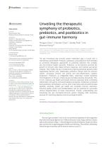 Unveiling the therapeutic symphony of probiotics, prebiotics, and postbiotics in gut-immune harmony