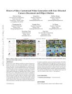 Direct-a-Video: Customized Video Generation with User-Directed Camera Movement and Object Motion