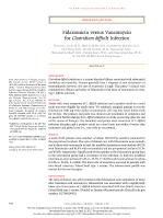 Fidaxomicin versus Vancomycin for Clostridium difficile Infection