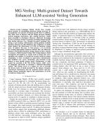 MG-Verilog: Multi-grained Dataset Towards Enhanced LLM-assisted Verilog Generation