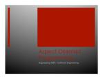 Aspect Oriented Programming