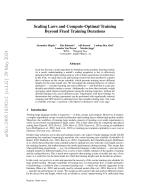 Scaling Laws and Compute-Optimal Training Beyond Fixed Training Durations