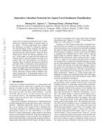 Interactive Attention Networks for Aspect-Level Sentiment Classification