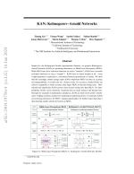 KAN: Kolmogorov–Arnold Networks