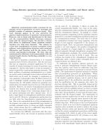 Long-distance quantum communication with atomic ensembles and linear optics