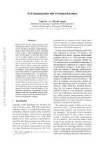 Text Summarization with Pretrained Encoders