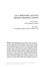 LSC'S: BREATHING LIFE INTO MESSAGE SEQUENCE CHARTS