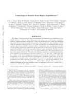 Cosmological Results from High-z Supernovae