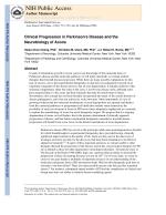 Clinical Progression in Parkinson's Disease and the Neurobiology of Axons