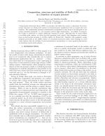 Composition, structure and stability of RuO2(110) as a function of oxygen pressure