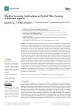 Machine Learning Applications in Optical Fiber Sensing: A Research Agenda