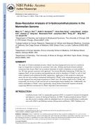 Base-Resolution Analysis of 5-Hydroxymethylcytosine in the Mammalian Genome