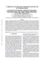 Medical mT5: An Open-Source Multilingual Text-to-Text LLM for The Medical Domain