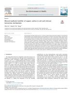 Mineral-mediated stability of organic carbon in soil and relevant interaction mechanisms