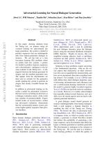 Adversarial Learning for Neural Dialogue Generation