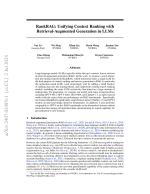 RankRAG: Unifying Context Ranking with Retrieval-Augmented Generation in LLMs