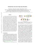 Residual Dense Network for Image Super-Resolution