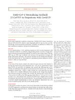 SARS-CoV-2 Neutralizing Antibody LY-CoV555 in Outpatients with Covid-19