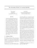 The alternating decision tree learning algorithm