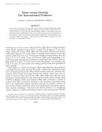 Value versus Growth: The International Evidence