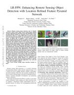 LR-FPN: Enhancing Remote Sensing Object Detection with Location Refined Feature Pyramid Network