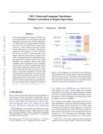 ViLT: Vision-and-Language Transformer Without Convolution or Region Supervision