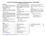 Common Terminology Criteria for Adverse Events v3.0 (CTCAE)