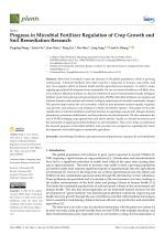 Progress in Microbial Fertilizer Regulation of Crop Growth and Soil Remediation Research