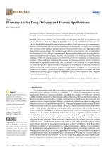 Biomaterials for Drug Delivery and Human Applications