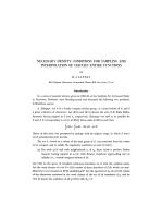 NECESSARY DENSITY CONDITIONS FOR SAMPLING AND INTERPOLATION OF CERTAIN ENTIRE FUNCTIONS