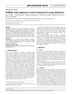 PatMaN: rapid alignment of short sequences to large databases