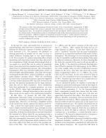 Theory of extraordinary optical transmission through subwavelength hole arrays