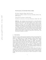 The Structure of Cold Dark Matter Halos