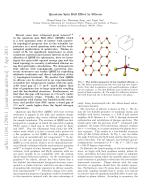 Quantum Spin Hall Effect in Silicene