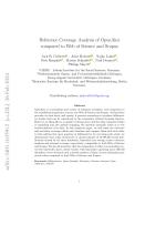 Reference Coverage Analysis of OpenAlex compared to Web of Science and Scopus