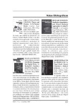 Notas Bibliográficas