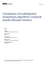 Comparison of multiobjective evolutionary algorithms: empirical results (Revised Version)