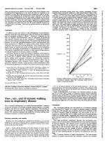 Two-, six-, and 12-minute walking tests in respiratory disease