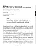 Plant NBS-LRR proteins: adaptable guards