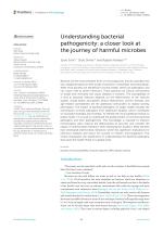Understanding bacterial pathogenicity: a closer look at the journey of harmful microbes