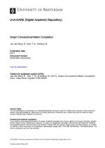 Graph Convolutional Matrix Completion