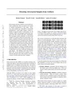 Detecting Adversarial Samples from Artifacts