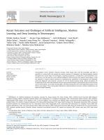 Recent Outcomes and Challenges of Artificial Intelligence, Machine Learning, and Deep Learning in Neurosurgery