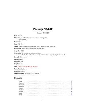 Package 'ISLR'