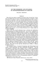 ON THE GEOMETRY AND DYNAMICS OF DIFFEOMORPHISMS OF SURFACES
